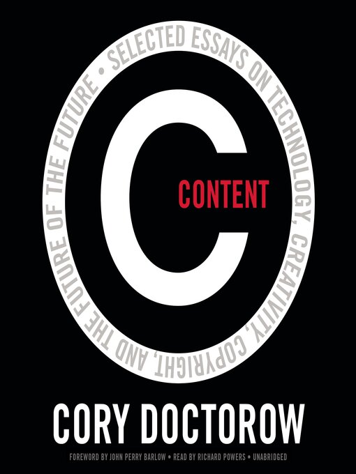 Title details for Content by Cory Doctorow - Available